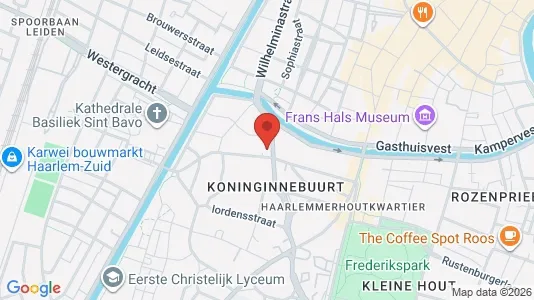 Apartments for rent i Haarlem - kort over placeringen
