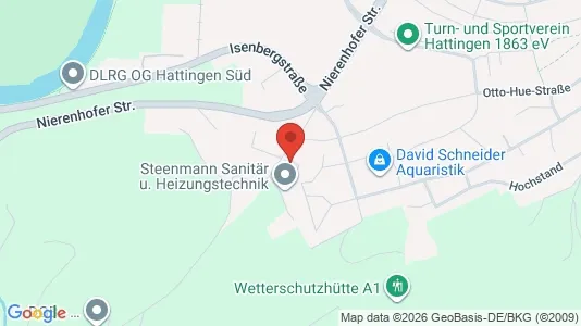 Apartments for rent i Ennepe-Ruhr-Kreis - kort over placeringen