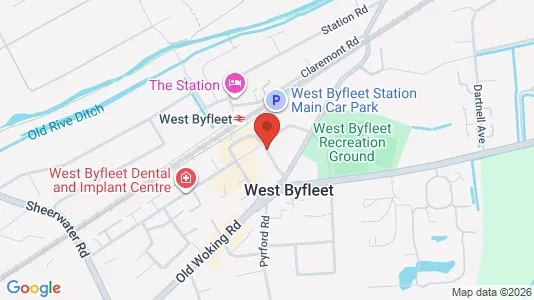 Apartments for rent i West Byfleet - Surrey - kort over placeringen