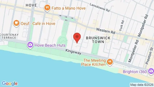 Apartments for rent i Hove - East Sussex - kort over placeringen