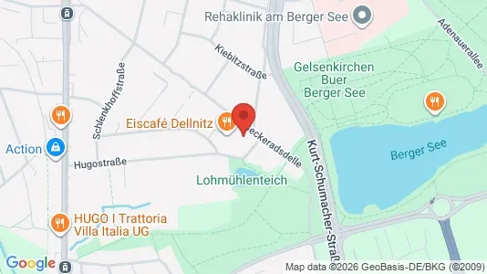 Apartments for rent i Gelsenkirchen - kort over placeringen