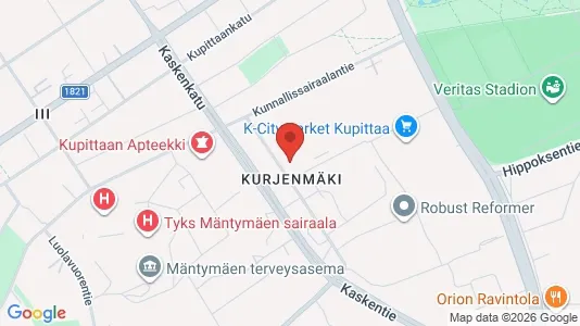 Apartments for rent i Turku - kort over placeringen