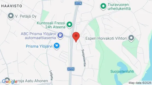 Apartments for rent i Ylöjärvi - kort over placeringen
