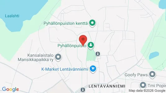 Apartments for rent i Tampere Luoteinen - kort over placeringen
