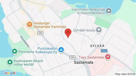 Apartments for rent i Sastamala - kort over placeringen