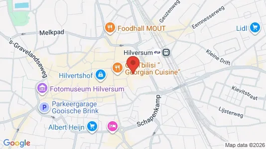 Apartments for rent i Hilversum - kort over placeringen