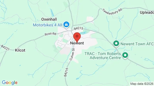Apartments for rent i Dymock/Newent - Gloucestershire - kort over placeringen