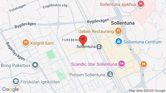 Apartments for rent i Sollentuna - kort over placeringen