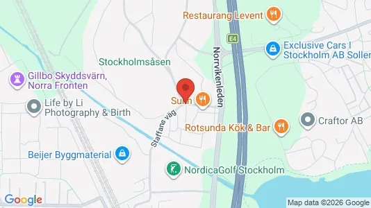 Apartments for rent i Sollentuna - kort over placeringen