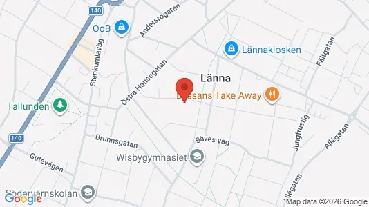 Apartments for rent i Gotland - kort over placeringen