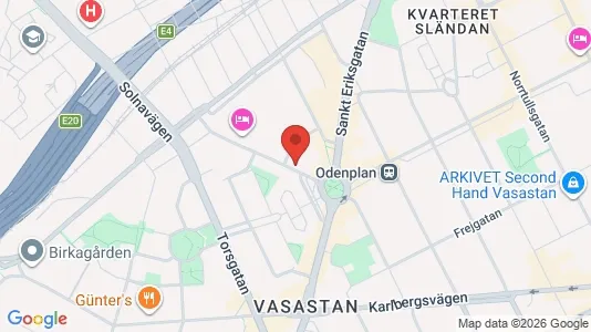Apartments for rent i Vasastan - kort over placeringen