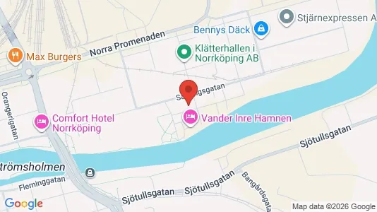 Apartments for rent i Norrköping - kort over placeringen