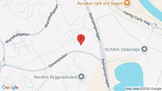 Apartments for rent i Södertälje - kort over placeringen