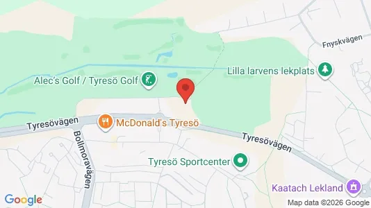 Apartments for rent i Tyresö - kort over placeringen