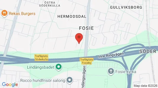 Apartments for rent i Fosie - kort over placeringen