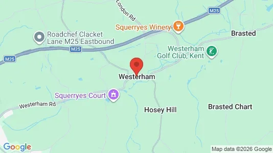 Houses for rent i Westerham - Kent - kort over placeringen