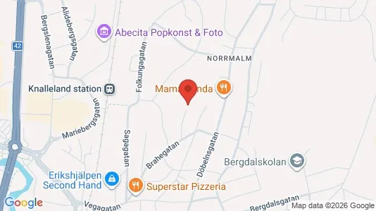 Apartments for rent i Borås - kort over placeringen