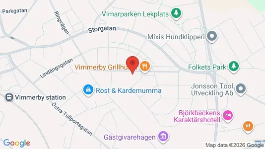Apartments for rent i Vimmerby - kort over placeringen