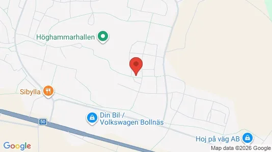 Apartments for rent i Bollnäs - kort over placeringen