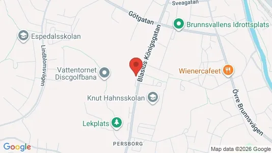 Apartments for rent i Ronneby - kort over placeringen