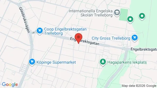 Apartments for rent i Trelleborg - kort over placeringen