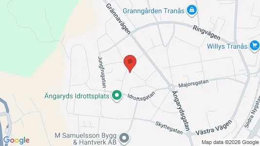 Apartments for rent i Tranås - kort over placeringen