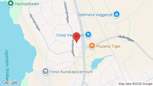 Apartments for rent i Vaggeryd - kort over placeringen
