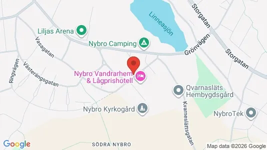 Apartments for rent i Nybro - kort over placeringen
