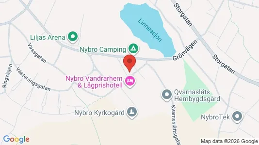 Apartments for rent i Nybro - kort over placeringen