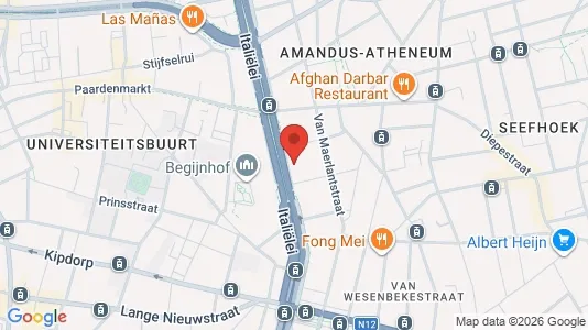 Apartments for rent i Stad Antwerp - kort over placeringen