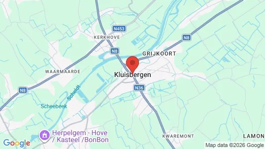 Houses for rent i Kluisbergen - kort over placeringen