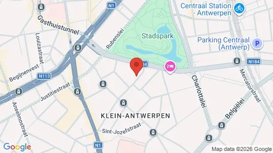 Apartments for rent i Stad Antwerp - kort over placeringen