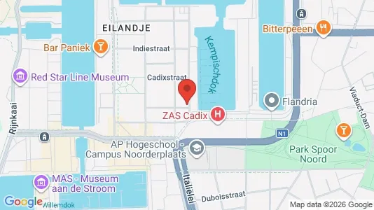 Apartments for rent i Stad Antwerp - kort over placeringen