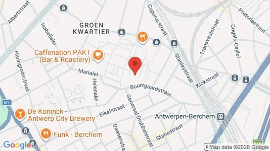 Apartments for rent i Stad Antwerp - kort over placeringen