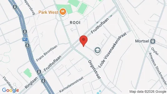 Apartments for rent i Antwerp Berchem - kort over placeringen