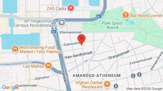 Apartments for rent i Stad Antwerp - kort over placeringen