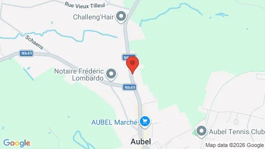 Apartments for rent i Aubel - kort over placeringen