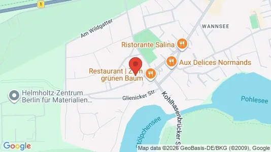 Apartments for rent i Berlin Steglitz-Zehlendorf - kort over placeringen