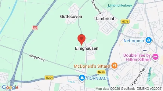 Apartments for rent i Sittard-Geleen - kort over placeringen