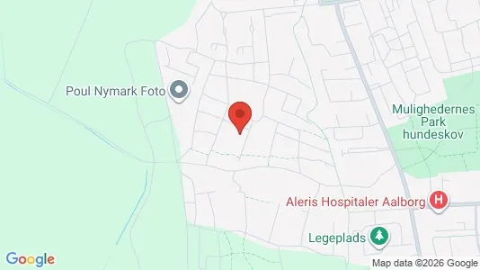Apartments for rent i Aalborg SV - kort over placeringen