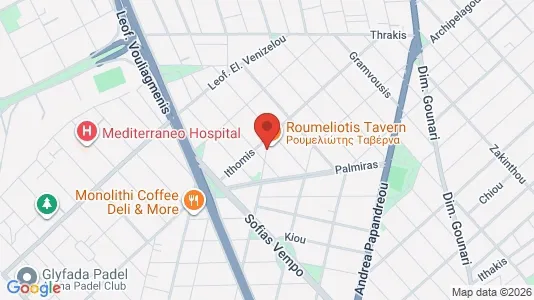 Apartments for rent i Elliniko-Argyroupoli - kort over placeringen