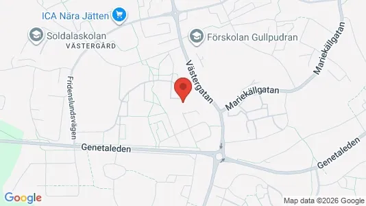 Apartments for rent i Södertälje - kort over placeringen