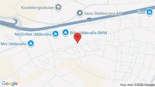Apartments for rent i Uddevalla - kort over placeringen