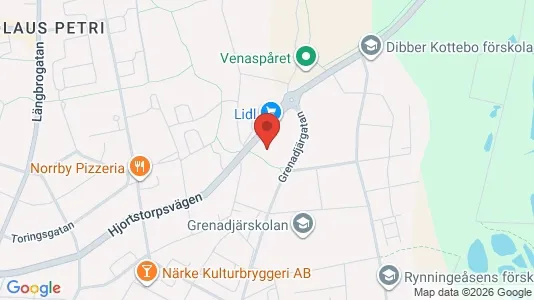 Apartments for rent i Örebro - kort over placeringen