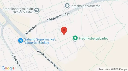 Apartments for rent i Västerås - kort over placeringen