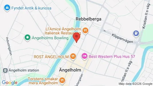 Apartments for rent i Ängelholm - kort over placeringen
