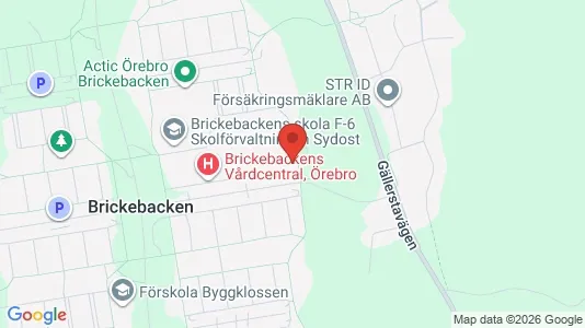 Apartments for rent i Örebro - kort over placeringen