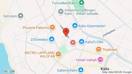 Apartments for rent i Kalix - kort over placeringen