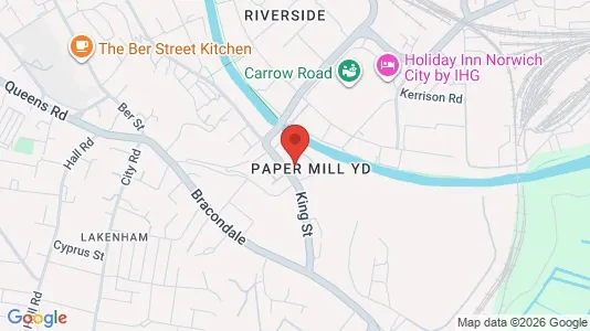 Apartments for rent i Norwich - Norfolk - kort over placeringen
