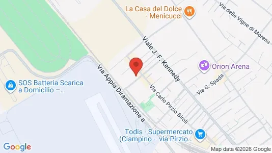 Apartments for rent i Ciampino - kort over placeringen